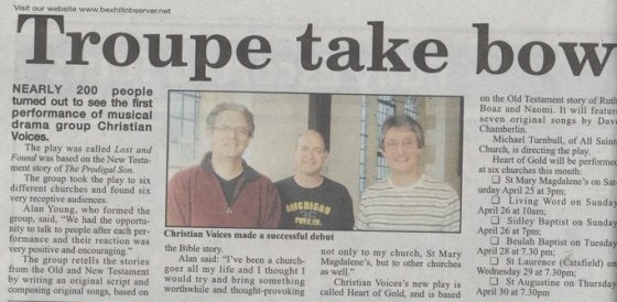 Bexhill Observer, Preview