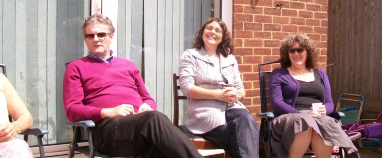 Smiles, smiles, smiles.