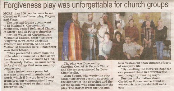 Bexhill Observer - F&F - Review - 20111206 Bexhill Observer - F&F - Review - 20111206