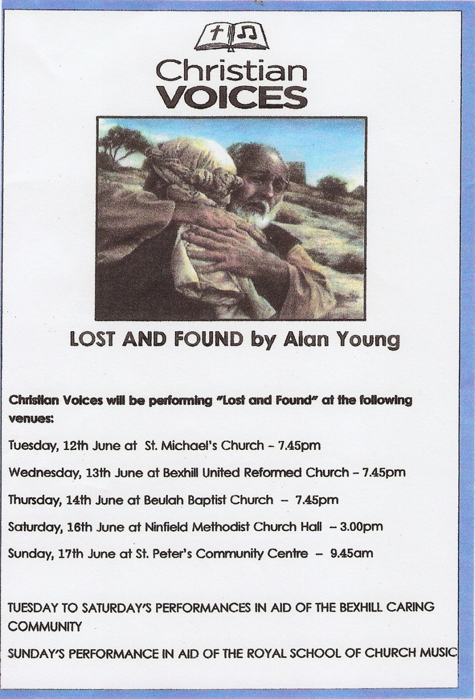 Lost an Found (2012) Flyer