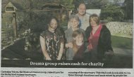 Bexhill Observer: 21/03/2014: Drama group raises cash for&nbsp;charity
