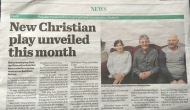 Bexhill Observer: 03/04/2015: New Christian play unveiled this month
